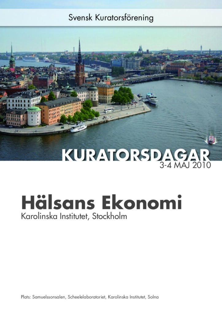thumbnail of Kuratorsdagar2010