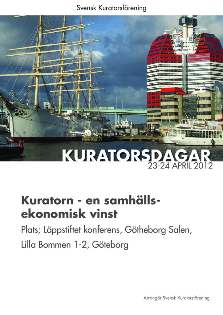 thumbnail of Kuratorsdagar2012