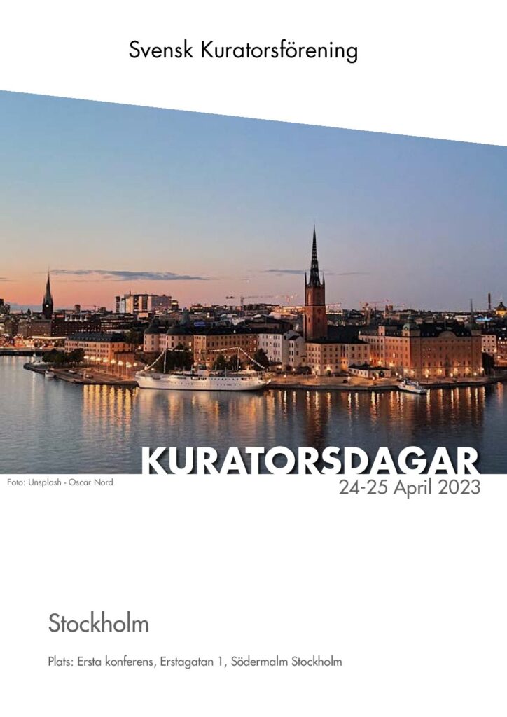 thumbnail of Kuratorsdagar2023